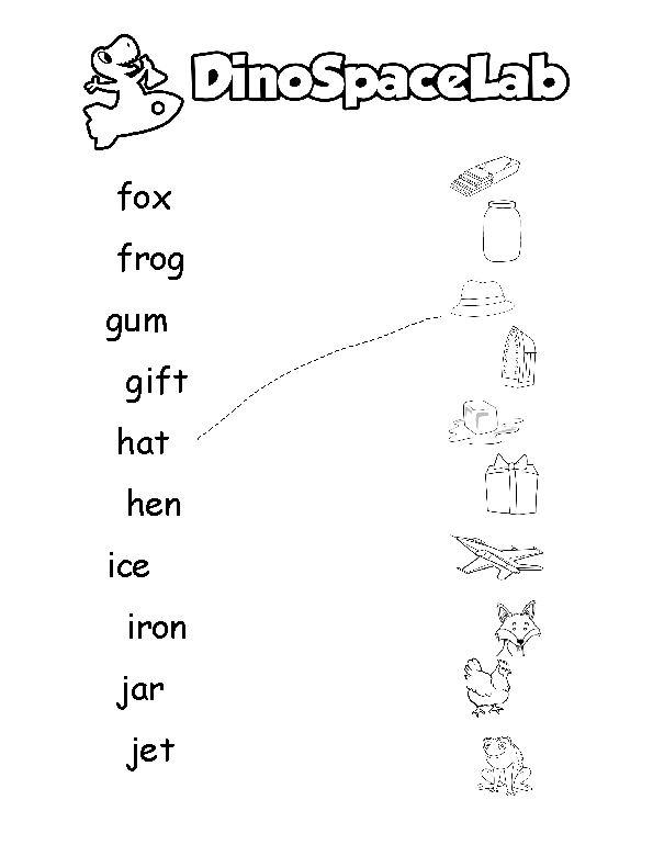 Tracing Letters F-J 8 Preschool Worksheet