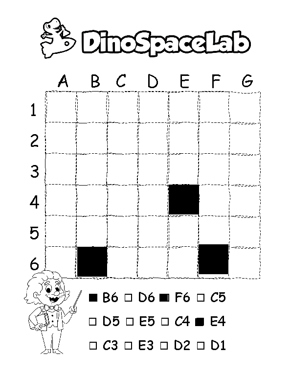 Grid Coordinates 12 Preschool Worksheet